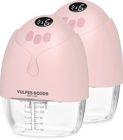 Vulpes Goods BabyCare  Dubbele elektrische handsfree Kolf - 2 Stuks - Max
