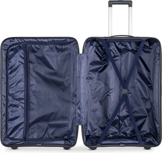 SKYCASES Premier Journeyman - Handbagage Koffer - Cijferslot - 35x23x55 cm - 44L - Antraciet