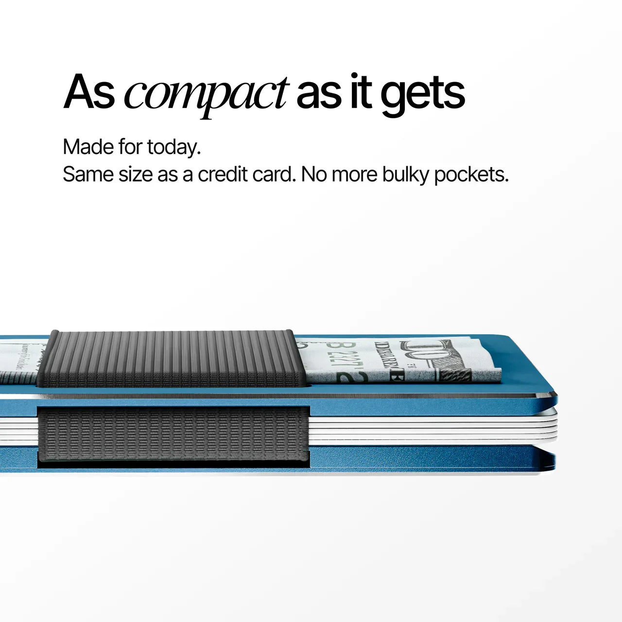 Guap Smart Wallet Slim down your pocket - Midnight Blue