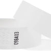 Tyband polsband 19mm x255mm wit genummerd 1-10000