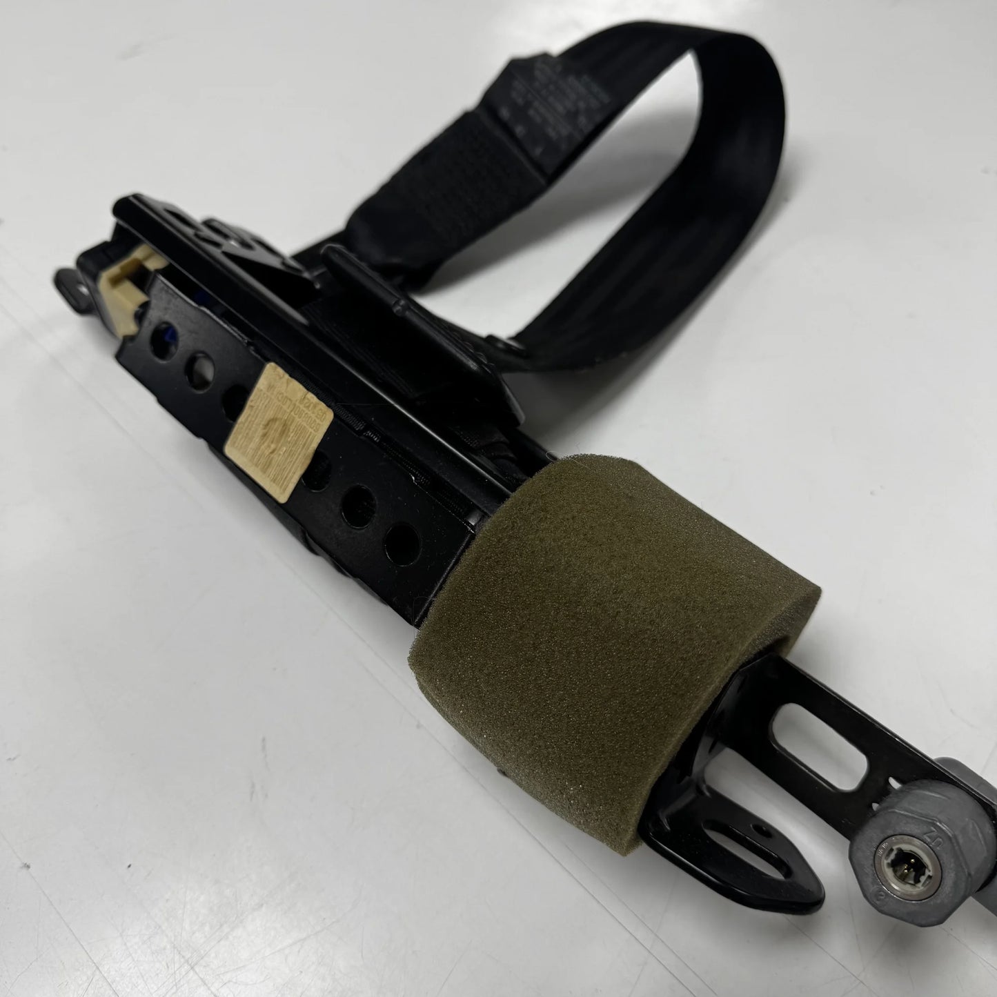 Gordel Links voor Zwart Gebruikt Saab 9-5 2006-2010, ond.nr., 12756304