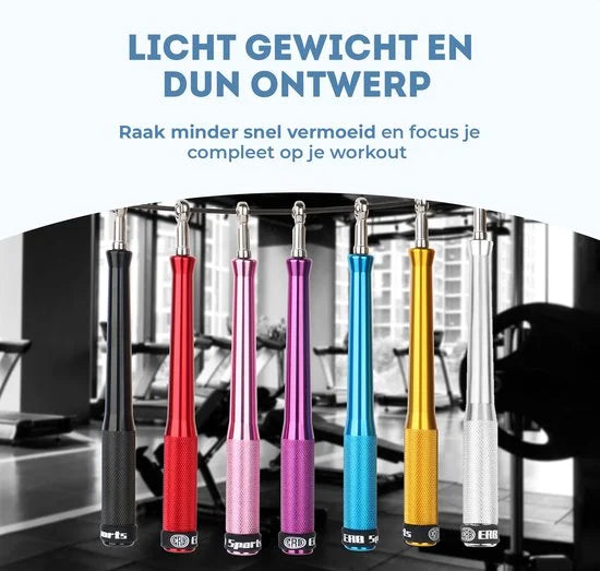erb sports springtouw zilver