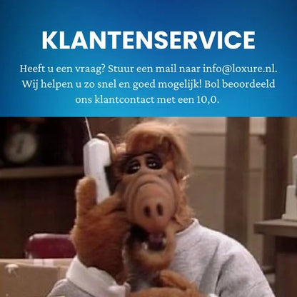 Loxure Vouwslot met Alarm - Alarmsysteem voor Fiets & Scooter - Kettingslot - Fietsalarm met Slot - 120 Decibel - Waterdicht Fietsslot