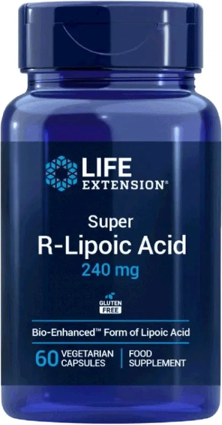 Life Extension - Super R-Lipoic Acid - 240 mg - 60 Capsules