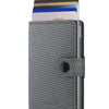 Secrid Mini Wallet Portemonnee Carbon Cool Grey