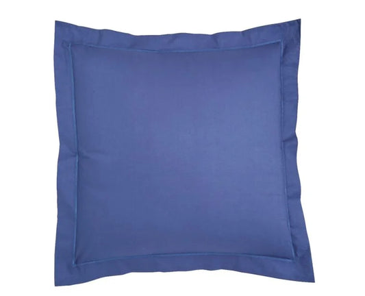 Kussensloop Katoen Blauw - 63x63 cm
