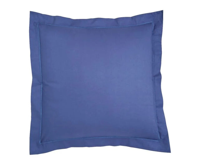 Kussensloop Katoen Blauw - 63x63 cm