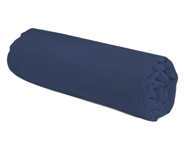 Hoeslaken Blauw Katoen 30 - 120x200 cm