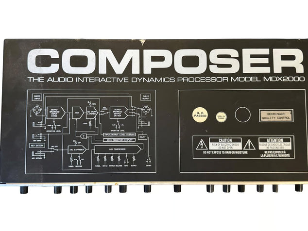 Behringer MDX2000 Composer