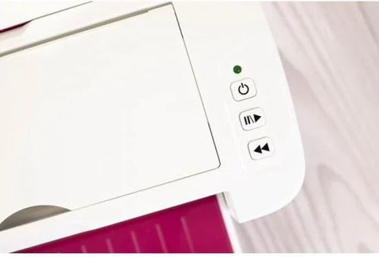 Gemini II elektrische stans- en embossingmachine met pauze en terugspoelfunctie - Snijplatform van 9" x 12,5" [GEMII-M-GLO].