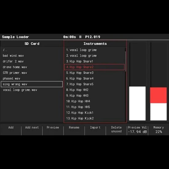 Polyend Tracker Mini - Groovebox
