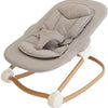 Bo Jungle Grow With Me Bouncer - Pure White (witte poten, zitgedeelte grijs)