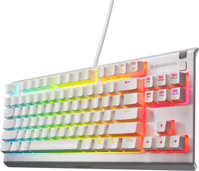 SteelSeries Apex 3 TKL - Wit - RGB Gaming Toetsenbord - US Qwerty - IP32