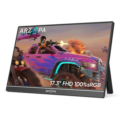 Arzopa A1M portable monitor 17,3" | 1920 x 1080 | 1x USB-C + 1x Mini HDMI