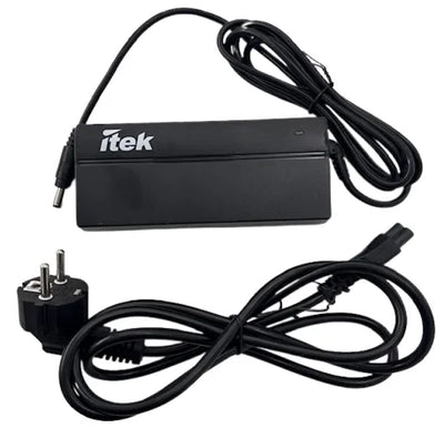 ITEK 2A ACCULADER 1-PINS 100-240 VOLT / 36-42 VOLT INCL NETSNOER