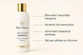 pure nature hair growth shampoo 200ml
