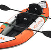 WOLF ARMOR Inflatable Kayak 1 and 2 Persons with Accessories & EVA Padded Seats