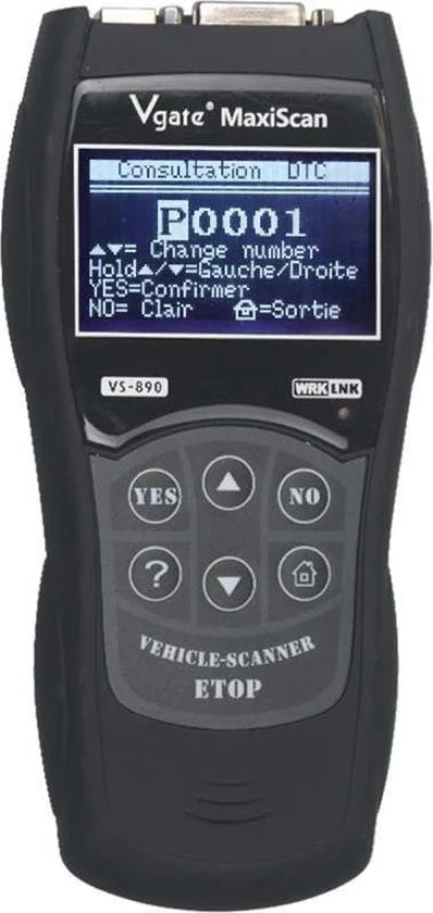 obd2 scanner vgate maxiscan vs 890 nederlands