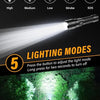 20.000 lumen hoge prestaties professionele XHM70.2 Led-zaklamp - oplaadbaar en waterdicht Militaire Zaklamp
