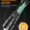 20.000 lumen hoge prestaties professionele XHM70.2 Led-zaklamp - oplaadbaar en waterdicht Militaire Zaklamp