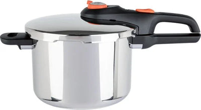 Tefal Snelkookpan Secure Click P2530756 6L - Secure 5-beveiligingssysteem met 2-traps kookregelaar