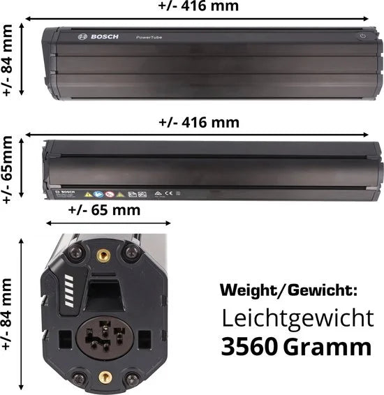 Bosch Powertube 625 - 36V EB12100010