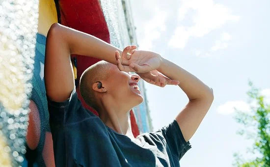 Sense Lite - Volledig draadloze open-ear oordopjes - Blauw