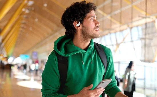 Sense Lite - Volledig draadloze open-ear oordopjes - Blauw