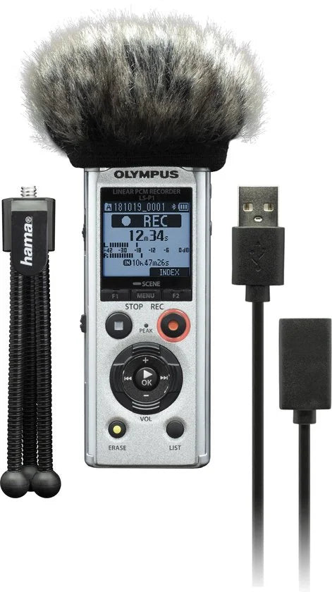 LS-P1 Podcaster Kit w/ mini Tripod/Windscreen/Cable