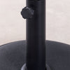 Ronde parasolvoet Ø59 cm van beton zwart