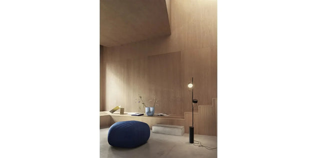 Vloerlamp - Post - Zwart