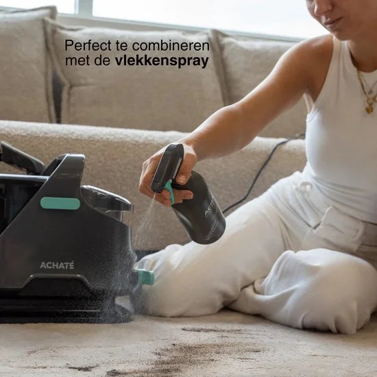 Krachtige Vlekkenreiniger – Tapijtreiniger & Bankreiniger – Meubelreiniger – Matrasreiniger – Zetelreiniger – Reinigingsmachine voor Tapijt, Bank & Auto – 2 Watertanks