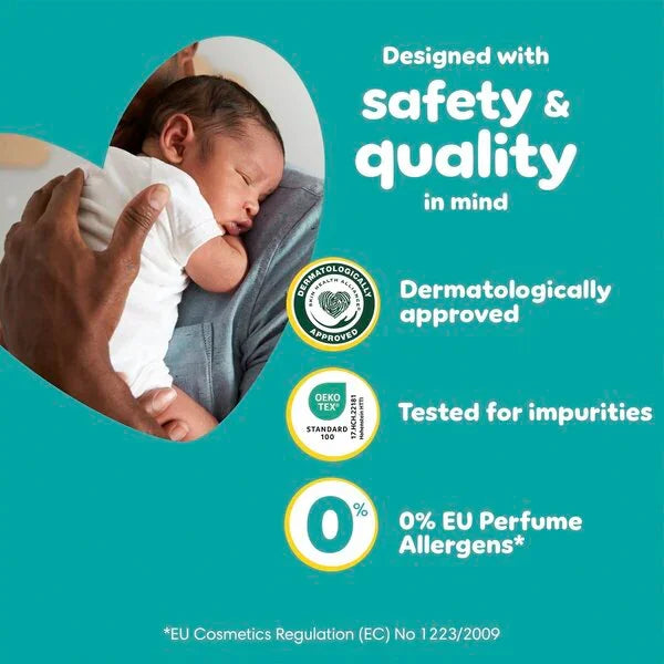 4x Pampers Baby-Dry Maat 6 Luiers (13-18kg, 88 stuks totaal)