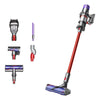 V15 Origin Steelstofzuiger Nikkel/Rood