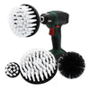 Set Van 4 Borstels (witte zachte haren) Voor Boormachine