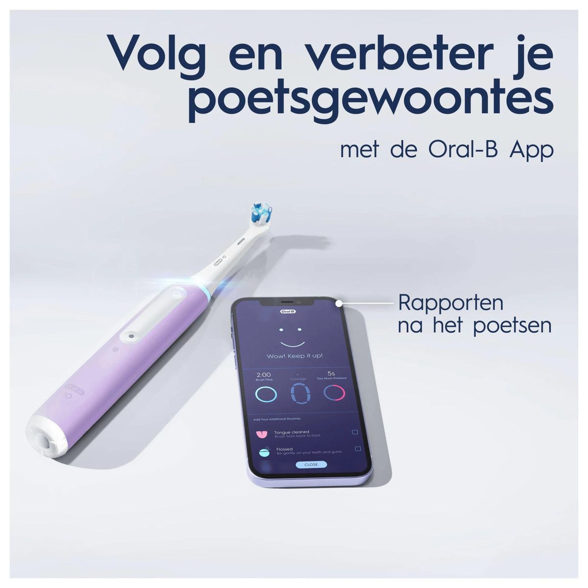 IO 4N elektrische tandenborstel - Lavendel
