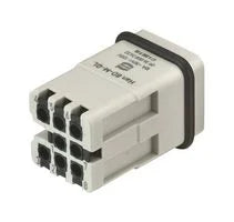 Connectors | HEAVY DUTY INSERT PLUG 8POS 0,3-1.5MM2 | 10 st