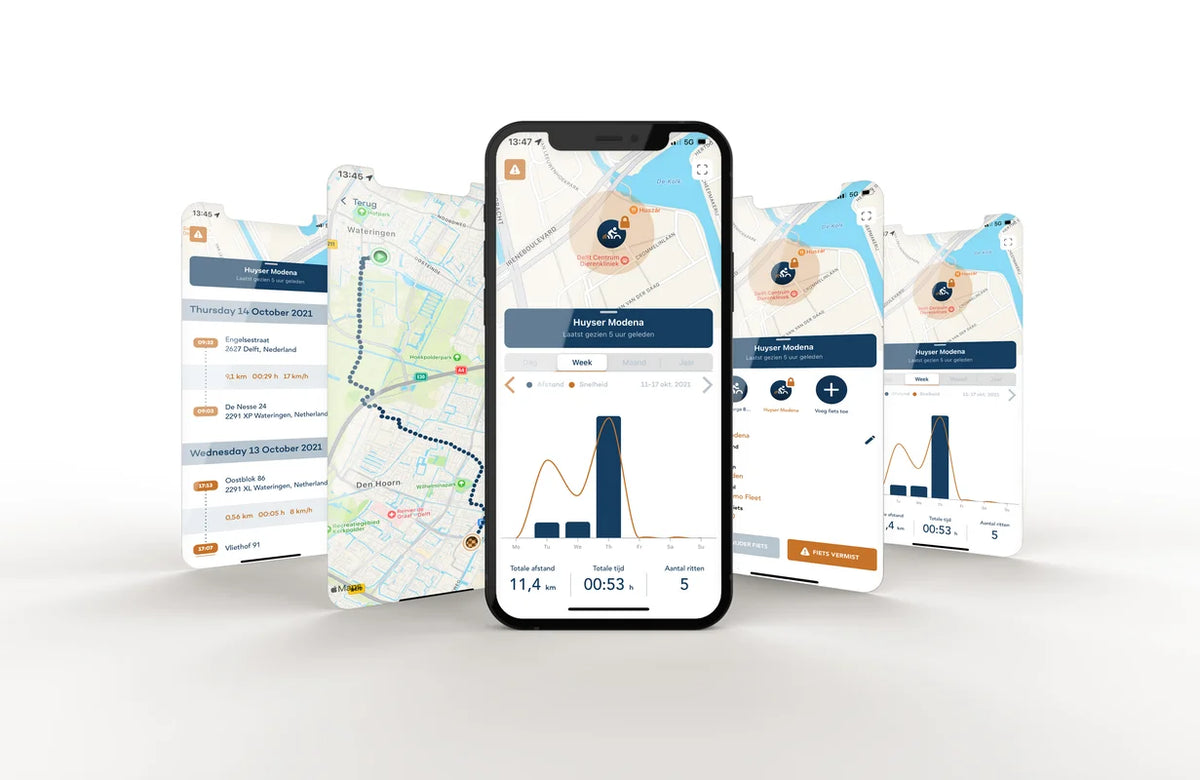 Pro GPS Tracker voor elektrische fiets