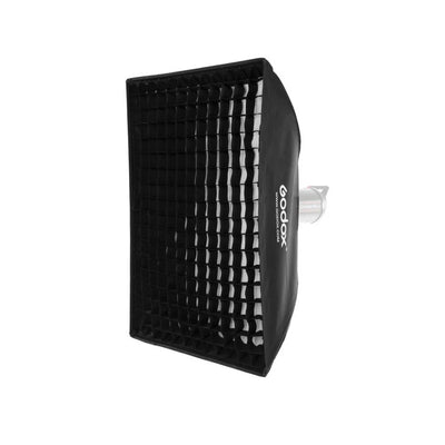 Paraplu Softbox Bowens 80x120 met Grid