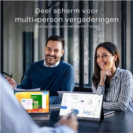 15.6 Inch Draagbare Monitor - Full HD 1920x1080 - IPS Scherm - HDR