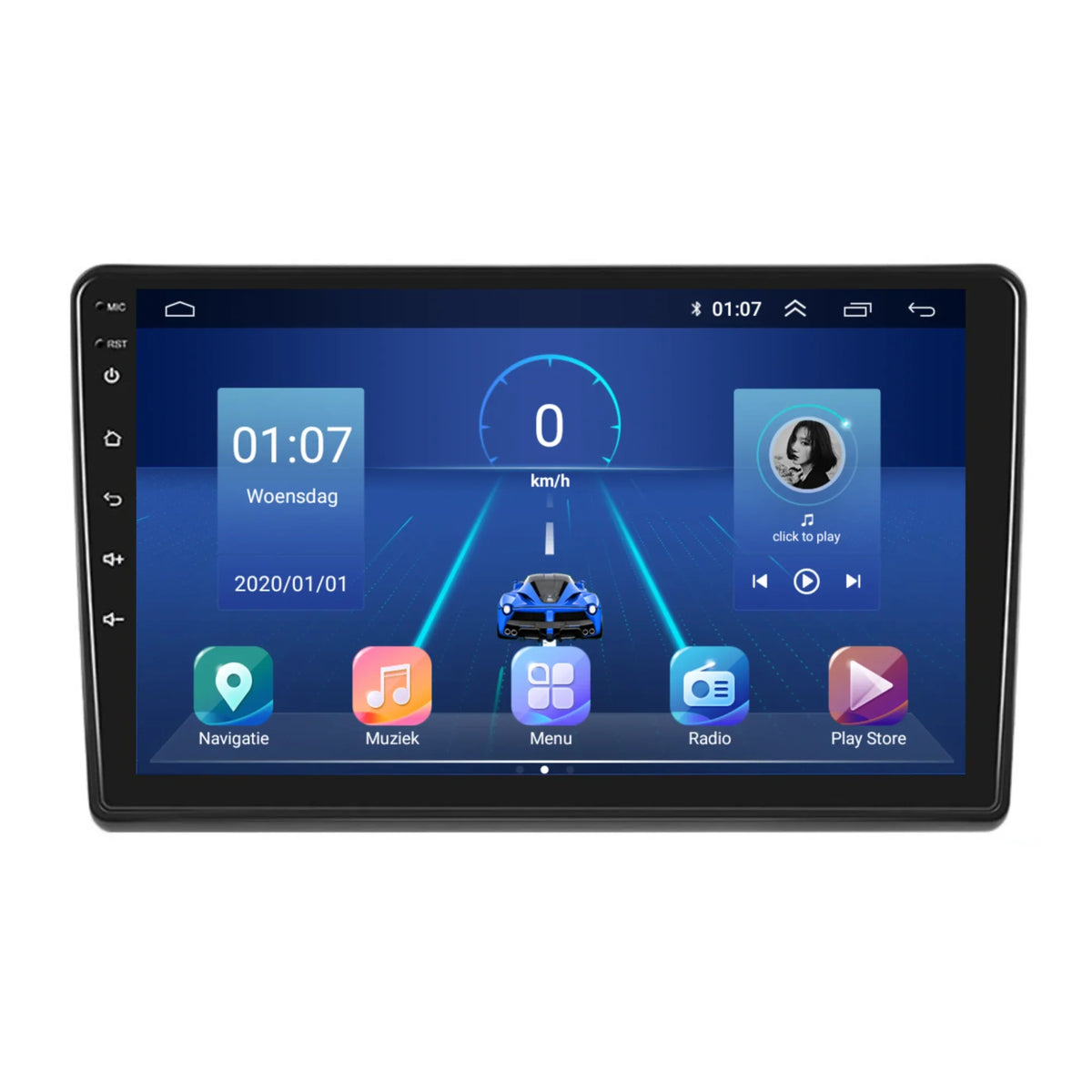Carplay & Android Auto Radioscherm  | HC8163