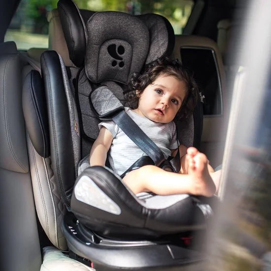 Lorelli Aviator 2021 Black/Light Grey 0-36 kg SPS Isofix 360° Autostoel (Alleen stof, zonder frame)