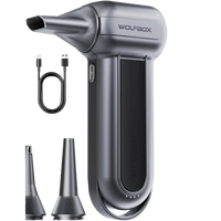 Wolfbox MF100 Air Duster Draadloos Grijs - Nieuw Outlet