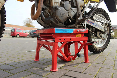 Motorkrik 135 kg Motorhefbrug 340 - 870 mm Montagestandaard Montagebok