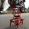 Motorkrik 135 kg Motorhefbrug 340 - 870 mm Montagestandaard Montagebok