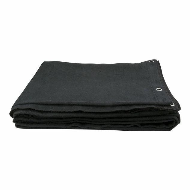 Dekomolton Backdrop 160 gram/m², zwart 6m (b) x 3m (h)