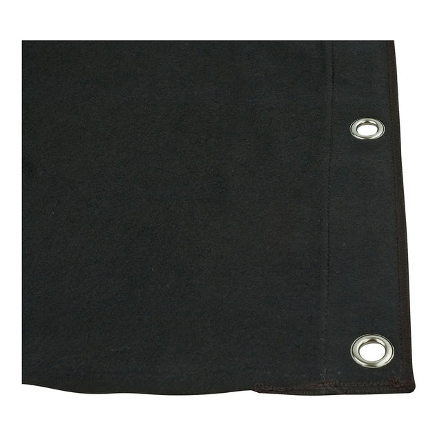 Dekomolton Backdrop 160 gram/m², zwart 6m (b) x 3m (h)
