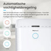 12 L/Dag Luchtontvochtiger – Automatische Vochtigheidssensor en Display – 24-Uurs Timer, Was drogen en Slaapstand – 2L Watertank en Doorlopende Afvoer – Vocht en Schimmel Verwijderen