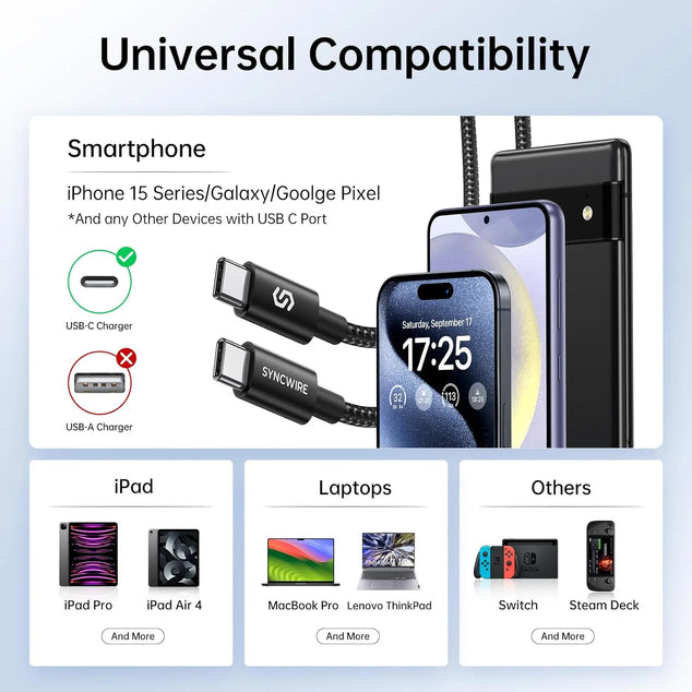 USB-C to USB-C kabel LINK 200 series