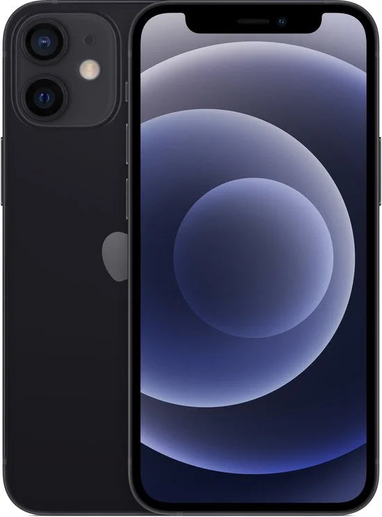 iPhone 12 Mini - 128GB - Zwart - 100%